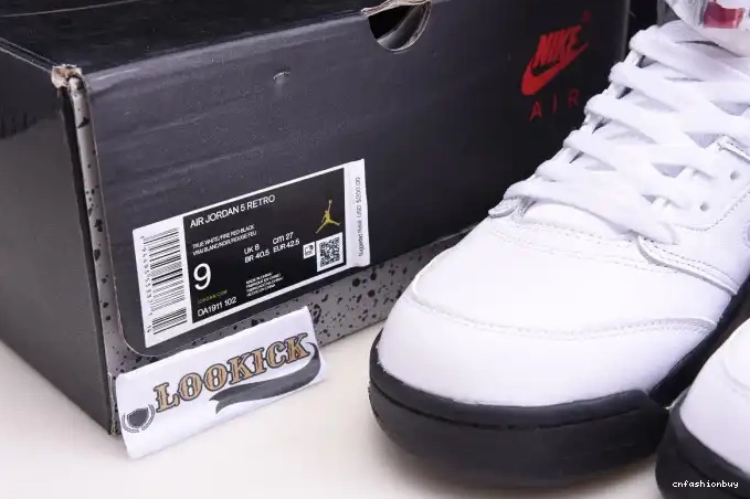 Tongue DA1911-102 Silver 5 (2020) Jordan Air Red Retro Fire 0615